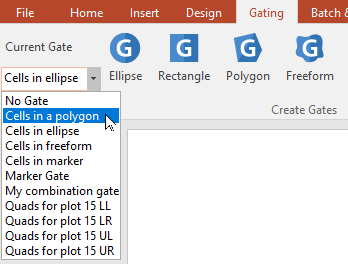 Figure T4.26  Changing Gate Applied from Ellipse to Polygon