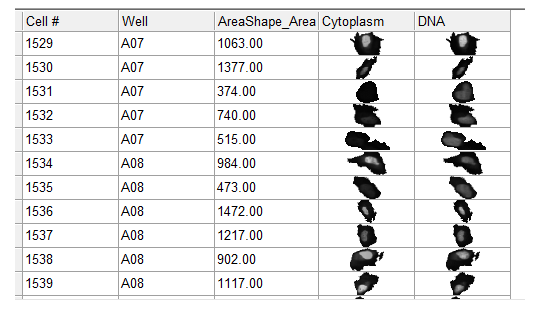 Figure 5.74  Data Grid with Well Column