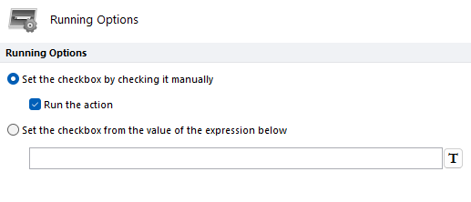 Figure 8.53  Running Options