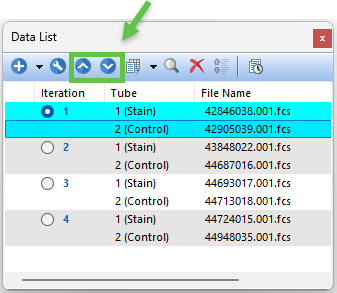 Example of Panel with 2-tube iterations.