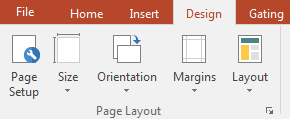 Figure 3.18  Design Tab