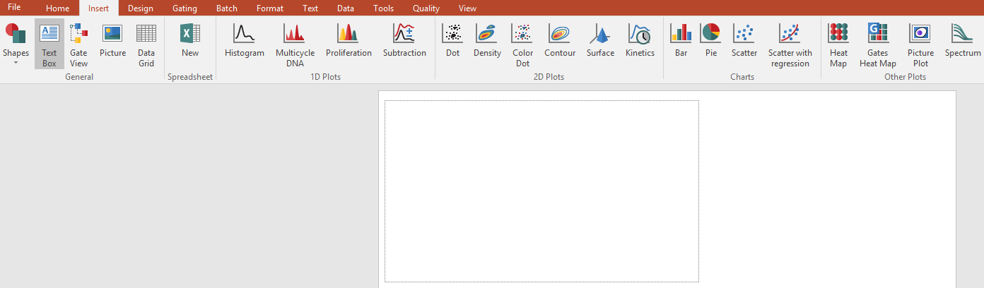 Figure T5.3  Inserting a Custom-sized Text Box
