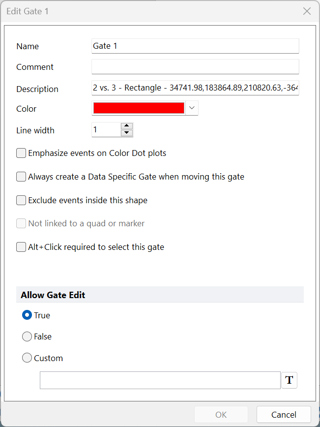 Figure 5.162  Edit Gate Dialog