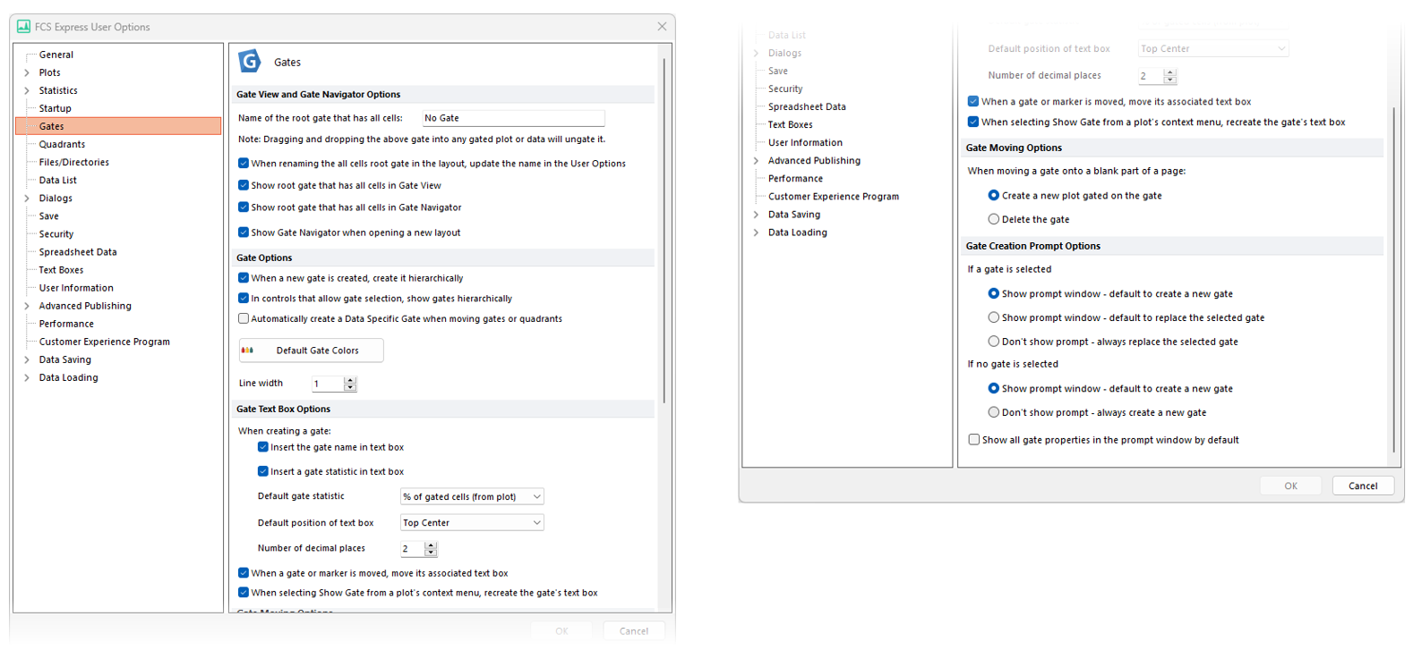 Figure 20.29  Gate options