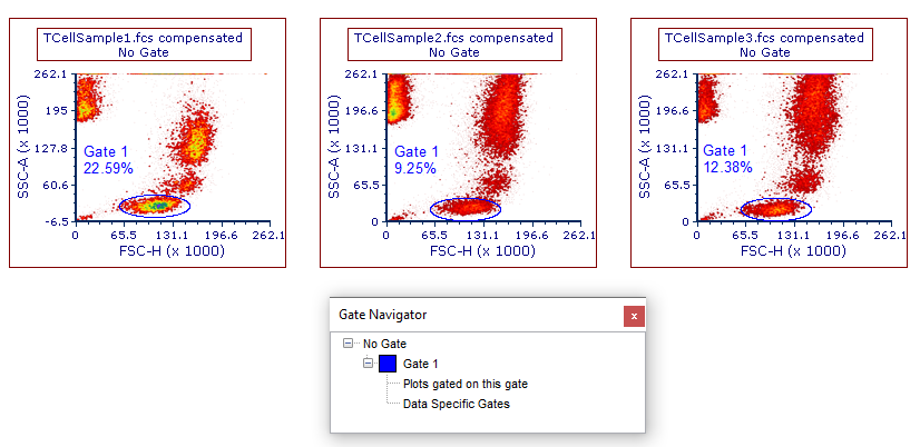 Figure 7.22 - A data specifc gate was promoted to a new master gate. Note the original data specific gate is no longer present. 