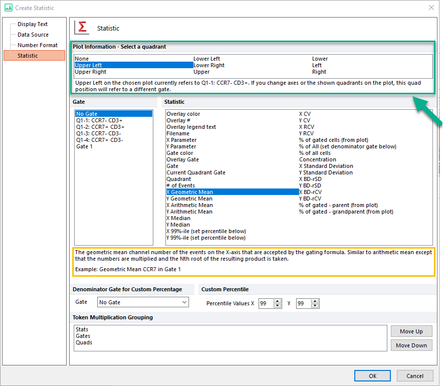 Figure 12.15 Please note the warning message (green arrow)