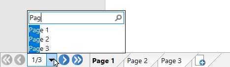 Figure 4.6  Searching pages