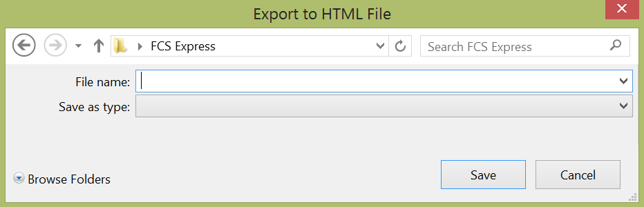 Figure 18.63 The export to HTML file dialog