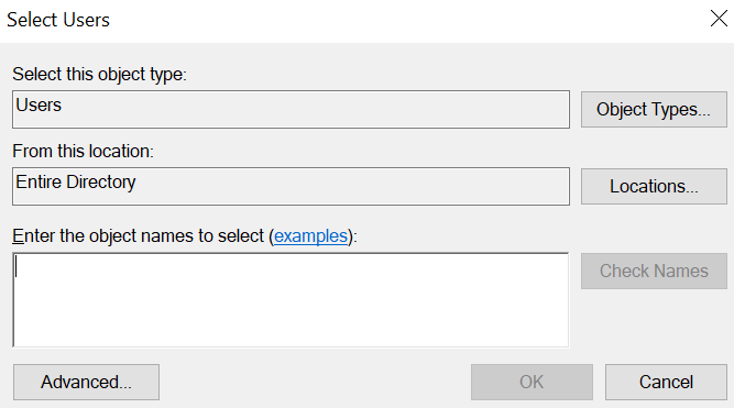 Figure 18.28 The Select Users dialog for LDAP user selection in FCS Express. 