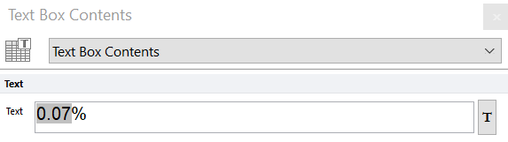 Figure 5.148 -  Label Text Box (for quadrant derived text boxes) Dialog