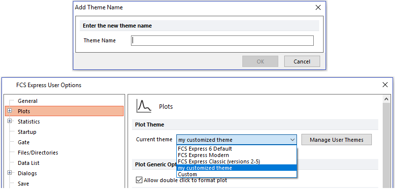 Figure 20.4  Plot Theme options