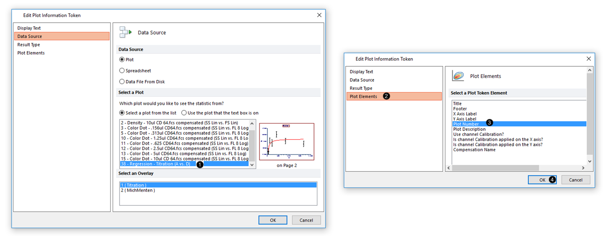 Figure T17.30  Completing Information for Components of Custom Token Formula