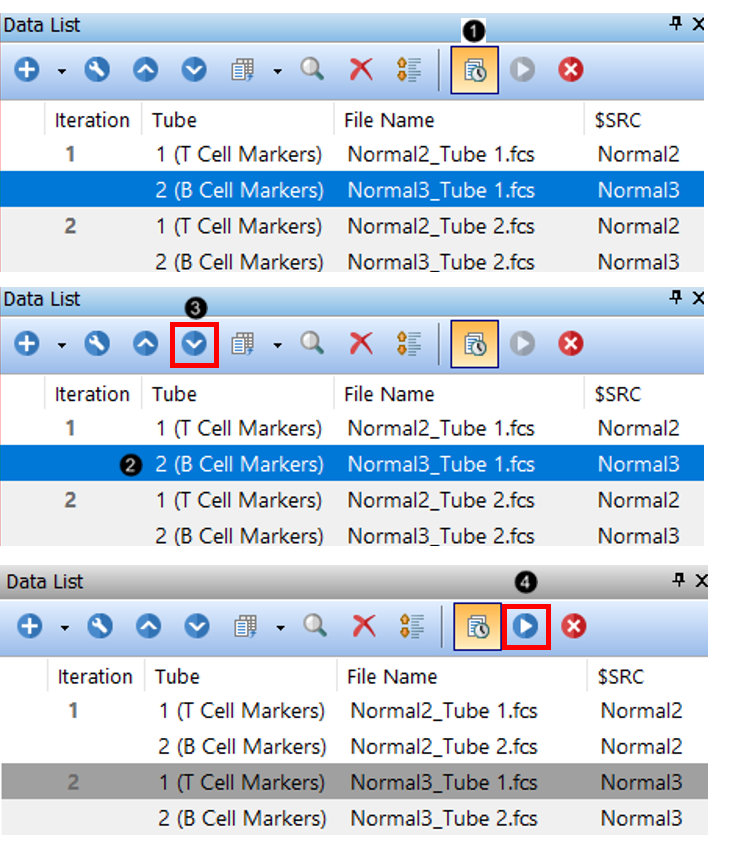 Figure T11.42  Deferring Layout Changes - Before and After