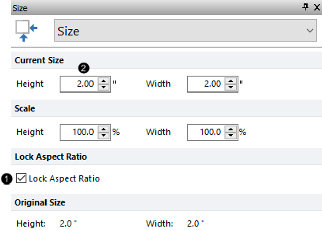 Figure T5.13  Formatting Text Box Size