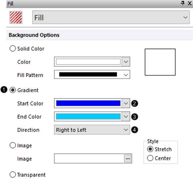 Figure T5.15  Formatting Text Box Fill