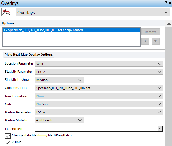 Figure 5.120 - Editing a Plate Heat Map Overlay