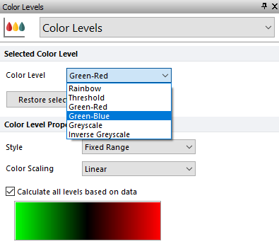 Figure T30.34  Formatting Color Level of Heat Map
