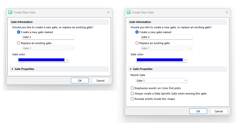 Figure 7.6  Create New Gate Dialog
