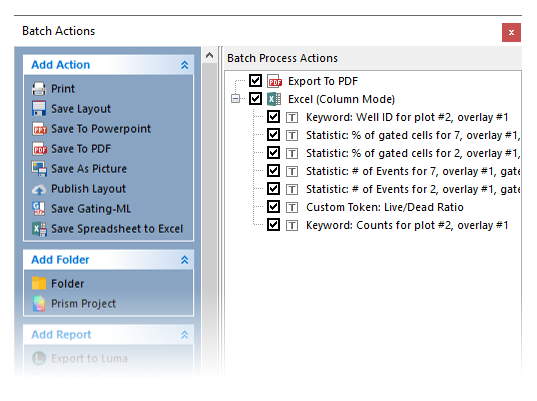 Figure T30.70   Batch Process Actions for Layout