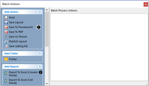 Figure T31.39  Batch actions window