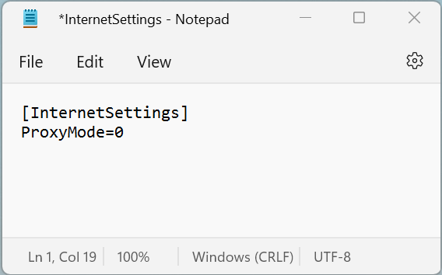 proxymode=0