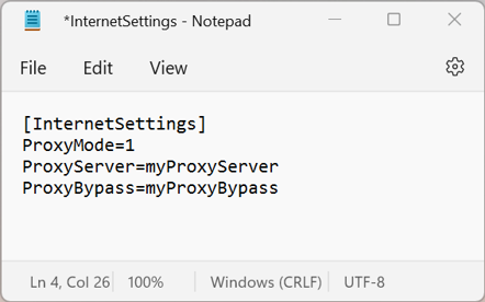 proxymode=1
