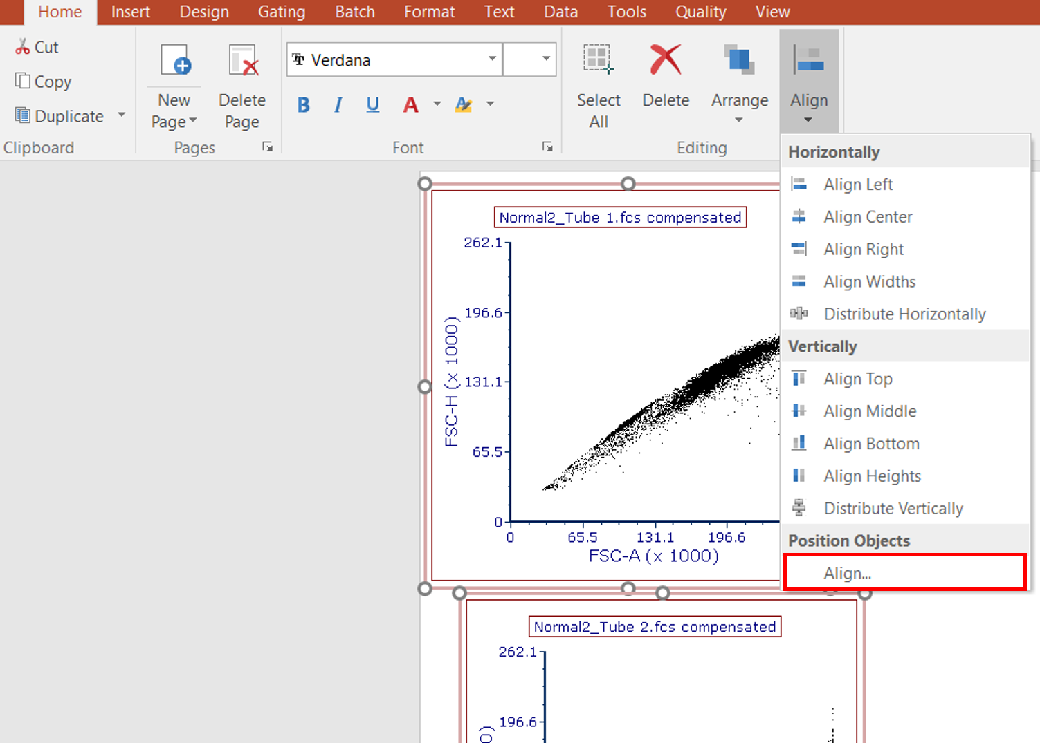 Figure T11.14  Aligning Plots
