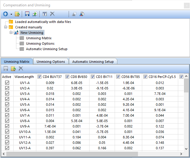 Figure T35.25  Imported Unmixing definition