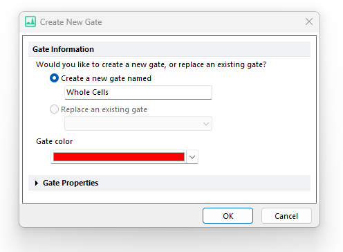 Figure T4.7  Create New Gate Dialog