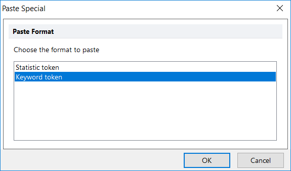 Figure T10.25  Paste Special Dialog
