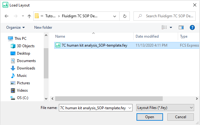 Figure 36.2  Load Layout Dialog
