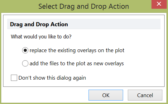 Figure 5.154 - Select Drag and Drop Action Dialog