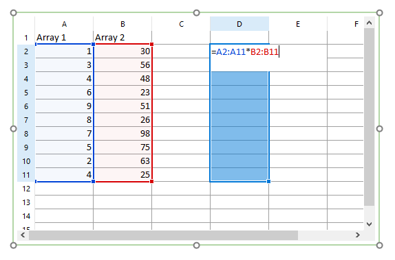 Array Formula - multiple results