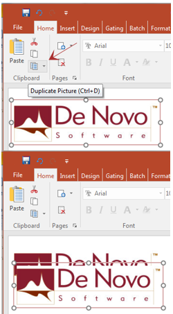 Figure T1.7  Duplicating an Object