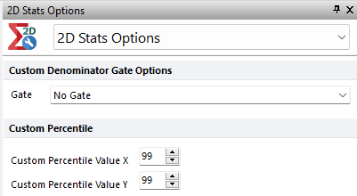 2D stats options