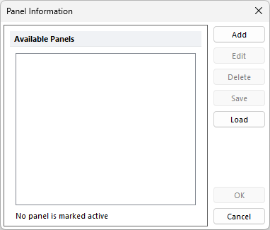 Figure T11.2  Adding New Panel