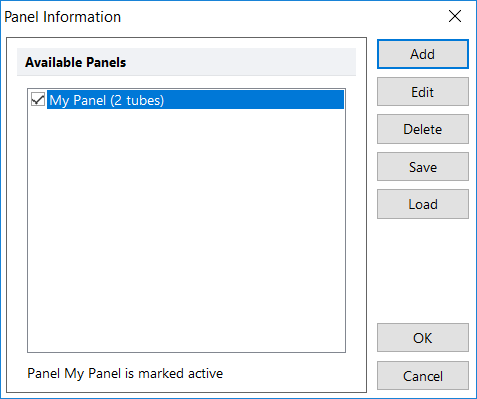 Figure T11.4  Updated Panel Information Dialog