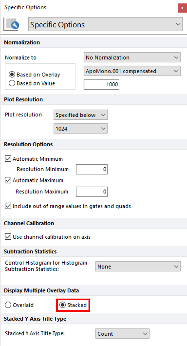Figure T3.32  Formatting Specific Options