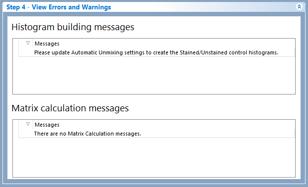 Figure 9.36 Step 4: View Errors and Warnings.